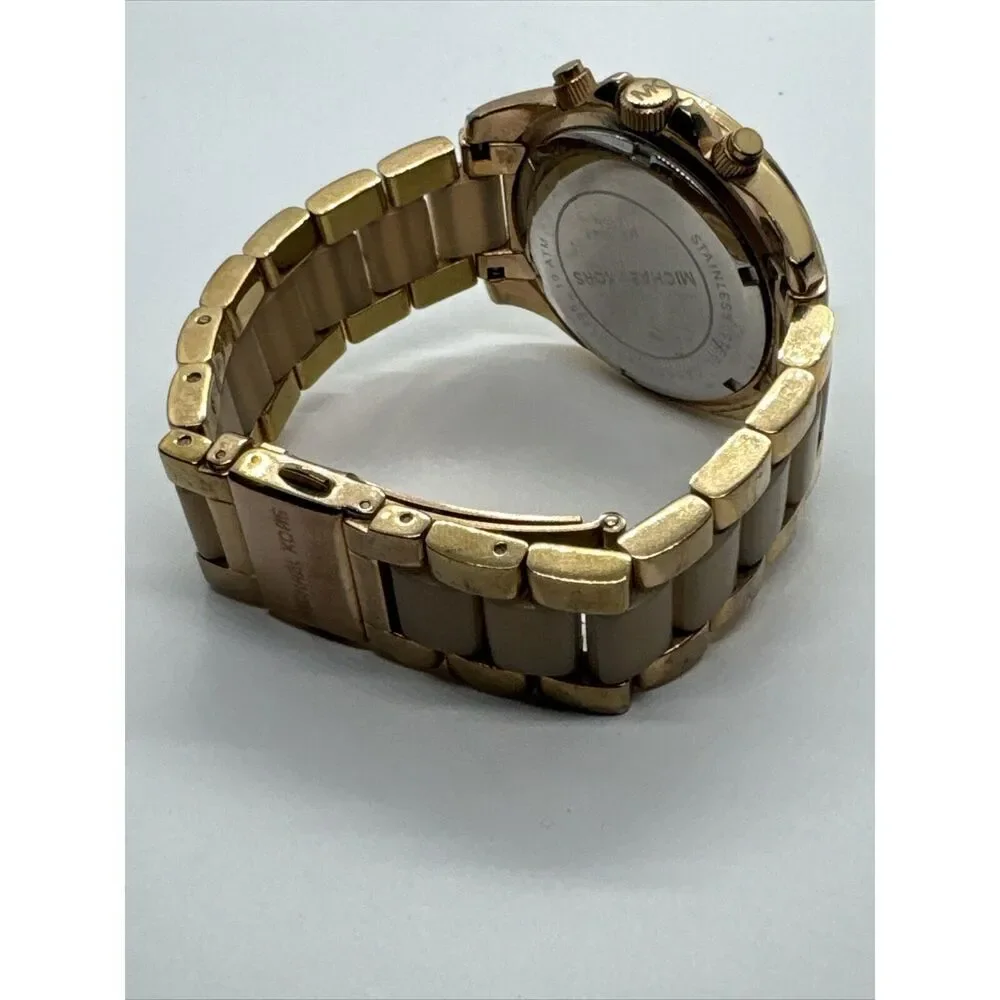 Michael Kors Blair MK5943 Women's Rose Gold-Tone Analog Dial Wrist Watch JNA816
